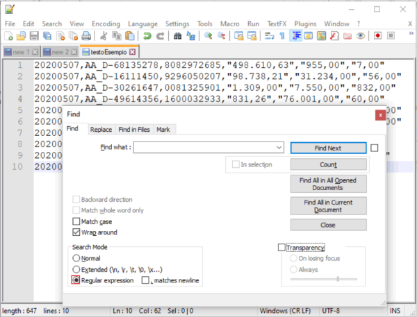 mess-on-csv-quando-l-impossibile-diventa-possibile-ma-difficile-con-notepad-regex